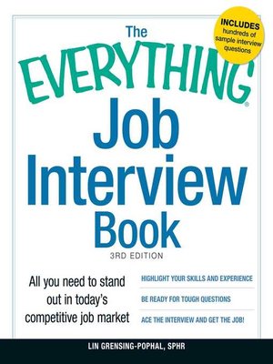 The Everything Job Interview Book - ebook
